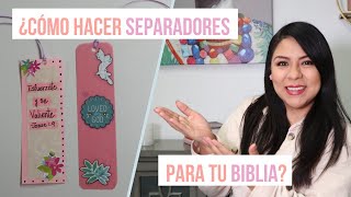 Separadores para biblia 📖 - Diana Blanquel |  ✏️✂️ Manualidades