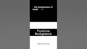 Pipeline Management