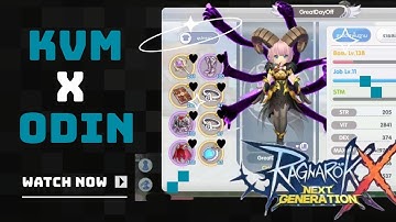 KVM CROSS SERVER ODIN 4/5/2025  ragnarok x / ROX