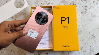 Realme P1 5g 6/128.Full HD+Super.Amoled display 120Hz Display fingerprint #realme #viral #unboxing