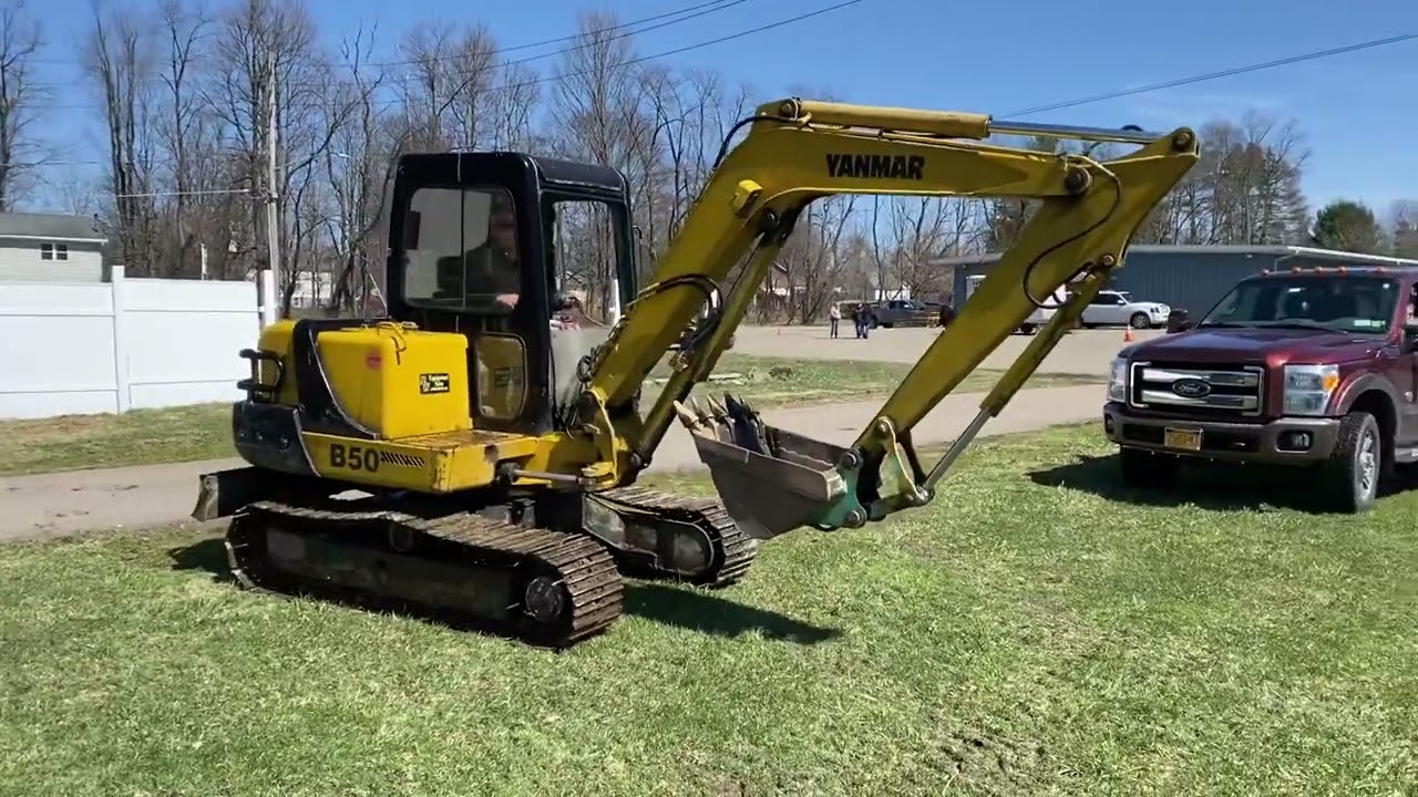 Yanmar B50 Excavator