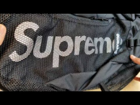 Supreme Mesh Backpack Black & How To Legit Check It! SS20 Week #1