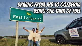 JHB to PE With ONE TANK? | Road Trip | Isuzu One Tank Economy Challenge | Travel Vlog | Adventure
