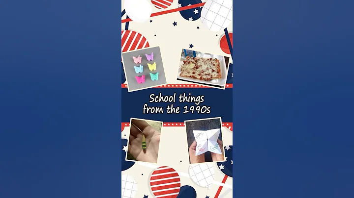 Do you still remember these things about school? #backtochildhood #90s #America