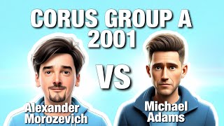 Alexander Morozevich vs Michael Adams 2001 Corus Group A