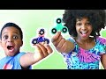 FIDGET SPINNER COMPILATION - Shiloh and Shasha - Onyx Kids!