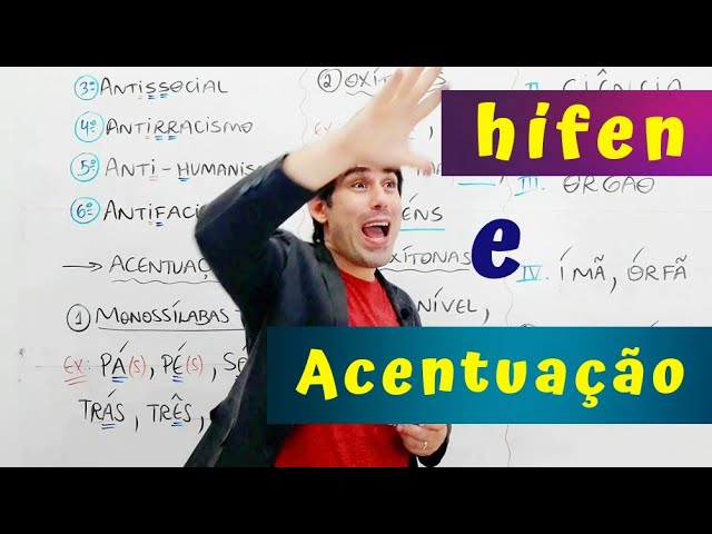 ▷ Hífen tem acento? E o plural de hífen tem?