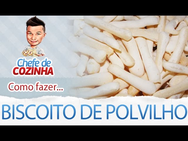BISCOITO DE POLVILHO FÁCIL DE FAZER E FICA UMA DELICIA MANUAL DA COZINHA #268