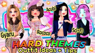 OUTFIT IDEAS For HARD THEMES In Dress To Impress! What To Wear, Outfit Hacks & Tips! | ROBLOX