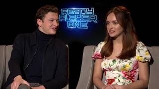 Olivia Cooke and Tye Sheridan talk READY PLAYER ONE