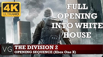 The Division 2 - opening sequence in 4K [no commentary]