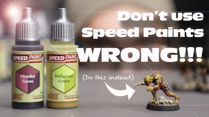 Painting an entire miniature using The Army Painter's Speed Paints