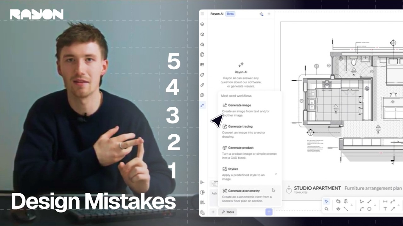 Fix These 5 Common Design Mistakes FAST (Architects & Designers) | Rayon