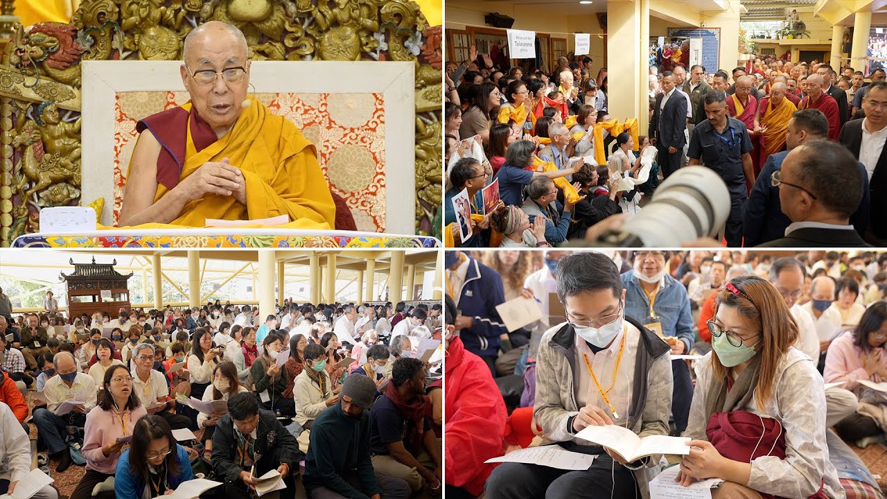 HHDL expresses determination to continue serving the Buddha dharma