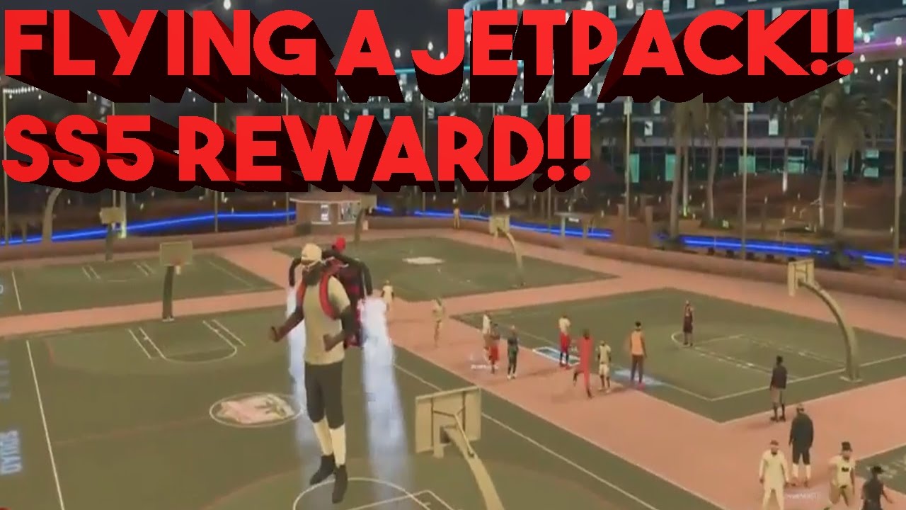SUPERSTAR 5 REWARD FLYING A JETPACK REVEALED!! NBA 2K17 SS5 REWARD PERKS -  YouTube