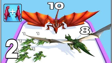 Merge Masters- Dinosaur Fusion | Gameplay Walkthrough Part 1 All Levels 11-20 New Games(Android,iOS)
