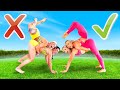 Extreme Yoga Challenge VS Rybka Twins!