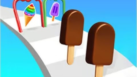 Ice Cream Stack Runner Game