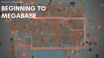 Factorio Timelapse - Start to 500spm - Main Bus Megabase - 120 Hours in 4 Minutes