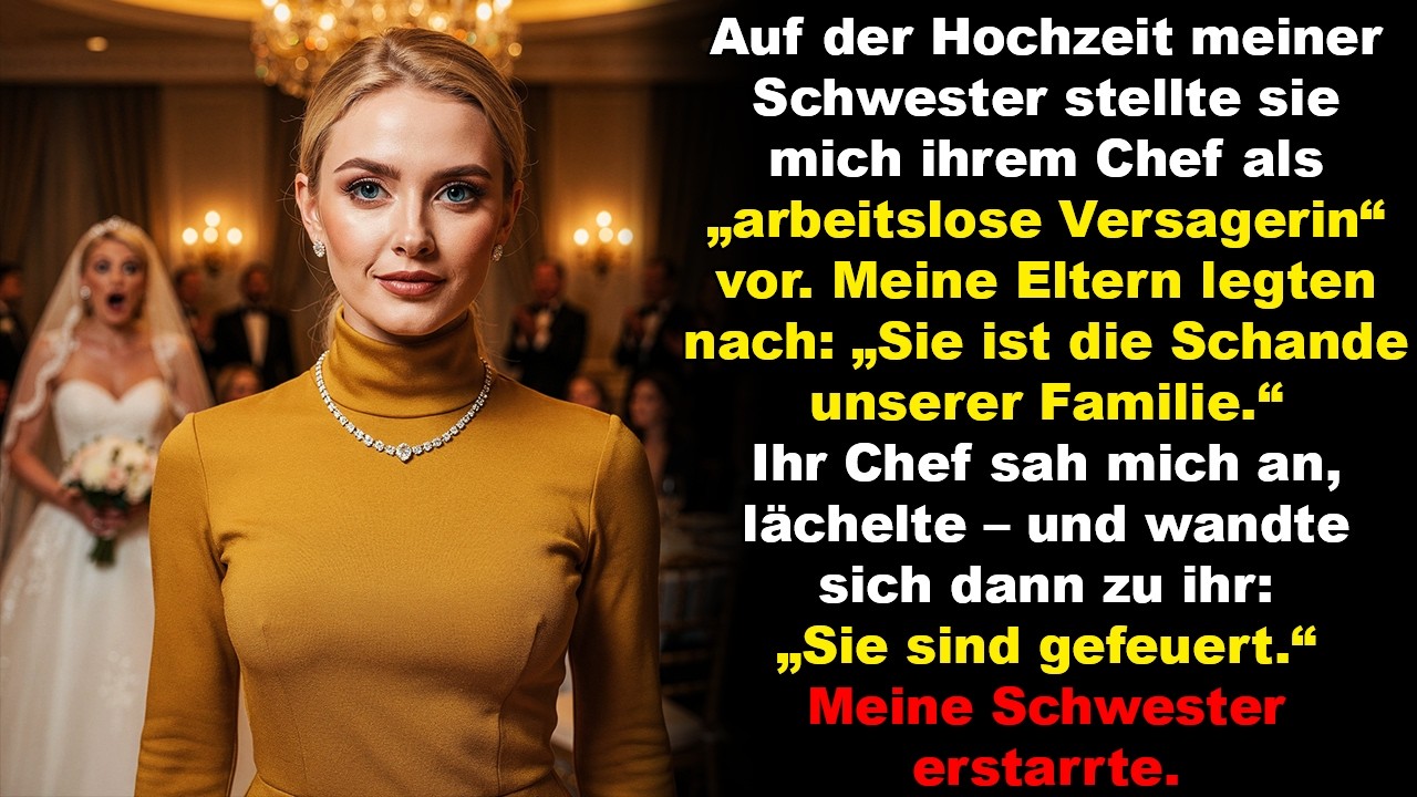 Sie nannte mich vor 200 Gästen ‚Versagerin‘ – Sekunden später verlor sie alles