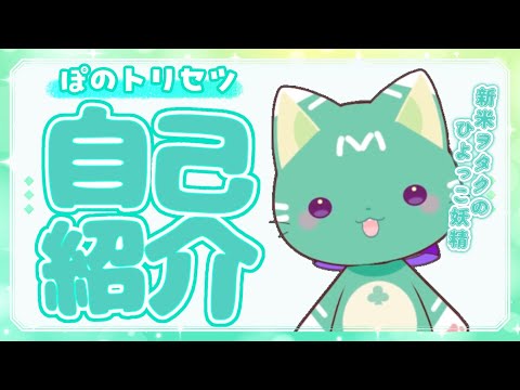 「自己紹介」～ぽのトリセツ～【新人VTuber／ぽの】