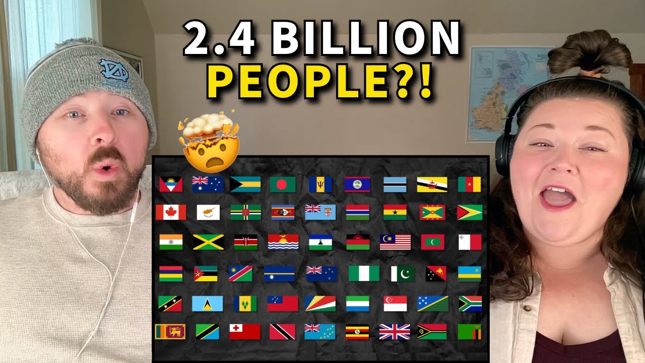 Americans React: The Commonwealth of Nations Explained | 56 Countries?!