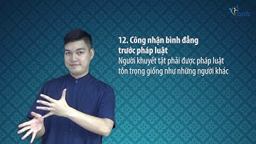 Công ước quốc tế về Quyền của người khuyết tật - Điều 12.1, Công nhận bình đẳng trước pháp luật
