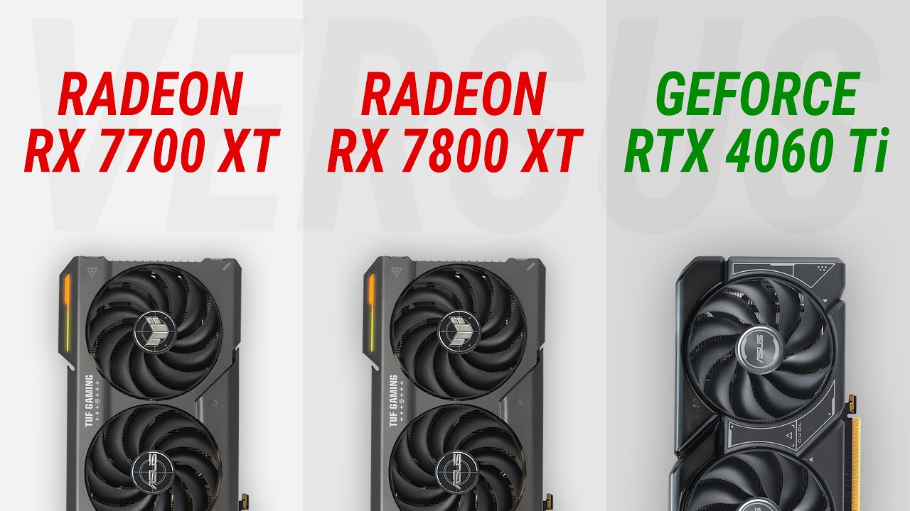 AMD Radeon RX 7800 XT/7700 XT review vs RTX 4070/4060 Ti