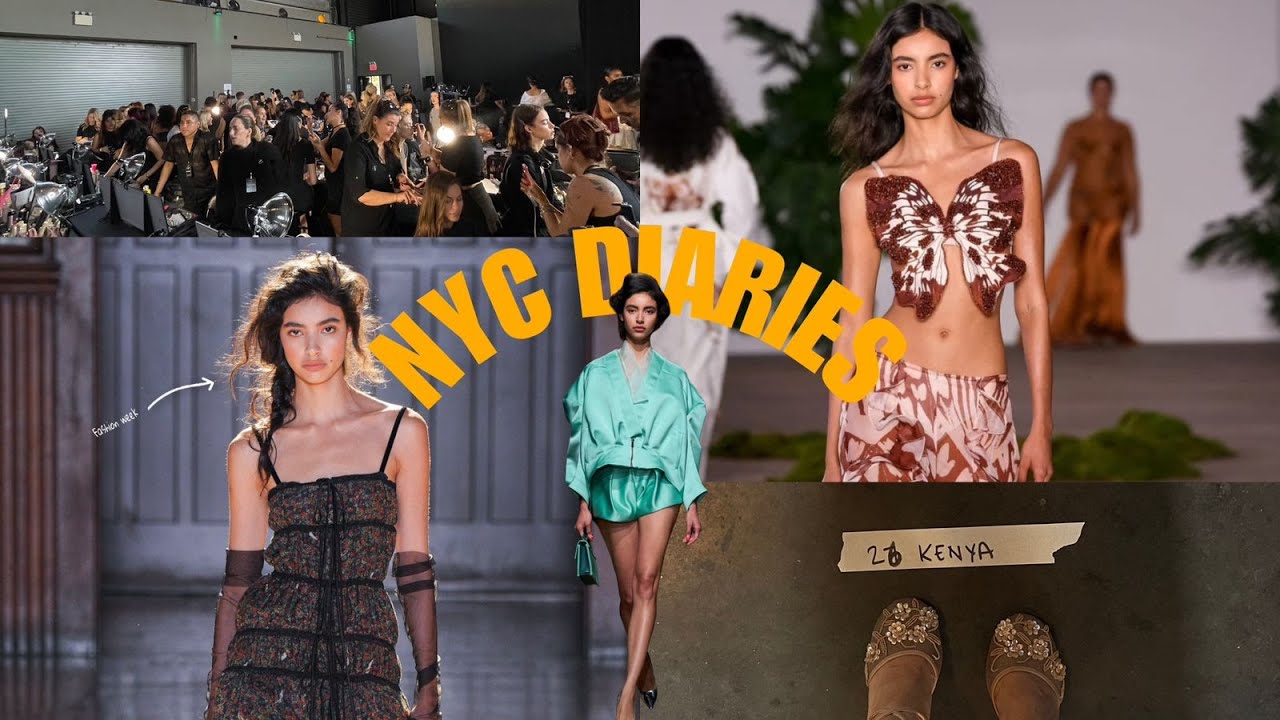 VLOG 14 NYFW, backstage, model tips & chismecito🫰🏻⭐️ - YouTube
