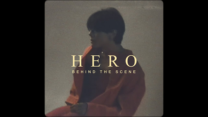 Park Hyo Shin (박효신) ‘HERO’ Behind the Scenes