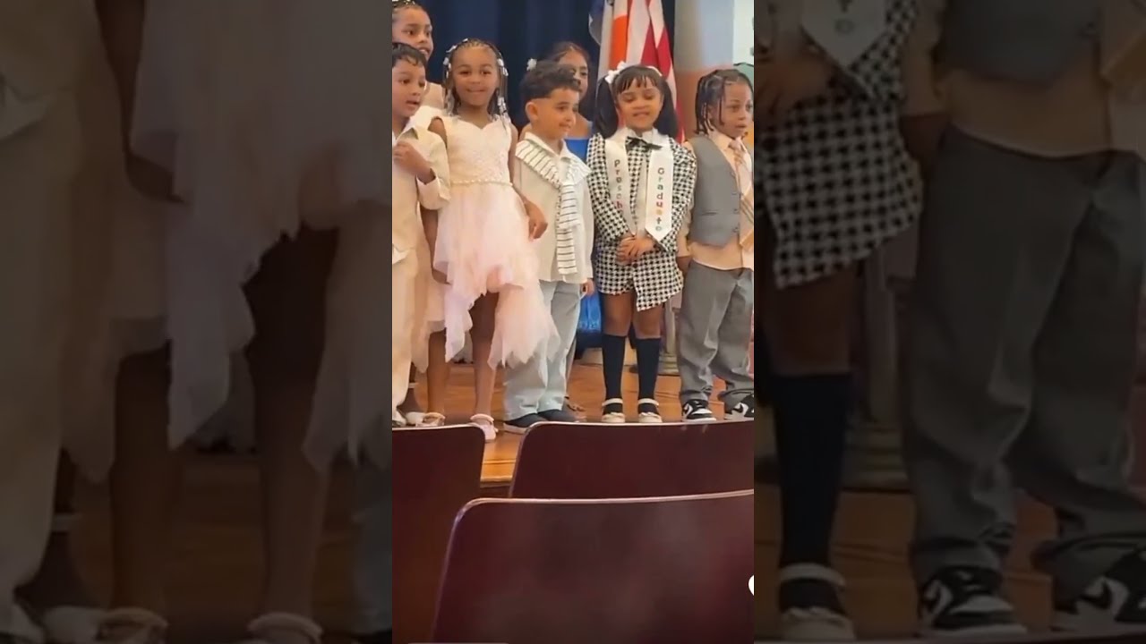 Little Girl Looks For Her Family In The Crowd 