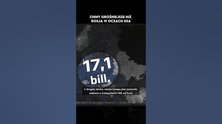 Chiny groźniejsze niż Rosja w oczach USA - Cały film w komentarzu #shorts