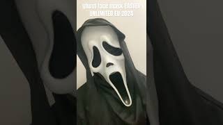 Easter Unlimited Eu 2024 Ghost Face Mask Got It At Walmart Good Quality Looks Like An Vintage One