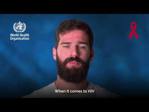 World AIDS day 2022: Alisson Becker, WHO Goodwill Ambassador, calls for equal access to care.