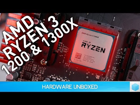 AMD Ryzen 3 1300X & 1200 Review, Core i3 Range Put On Notice!