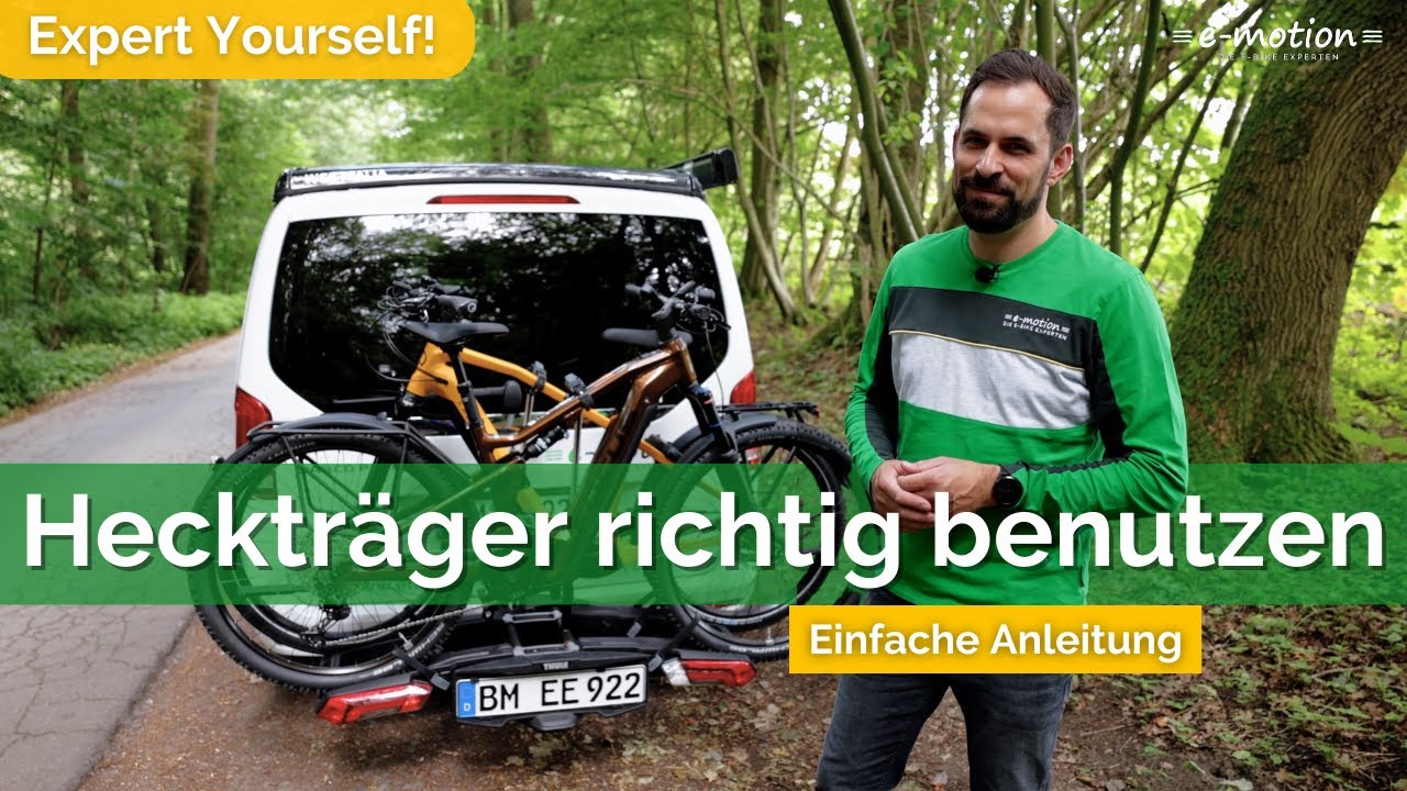 e-Bike Transport: Thule Epos Heckträger - e-motion e-Bike Experten