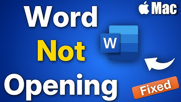 Microsoft Word not opening in Mac : Fix