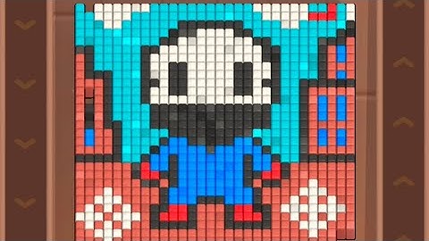 Color pixel shooter level 27 Walkthrough Solution 