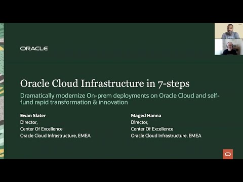 Oracle Cloud Infrastructure (OCI) – modern applications and migration