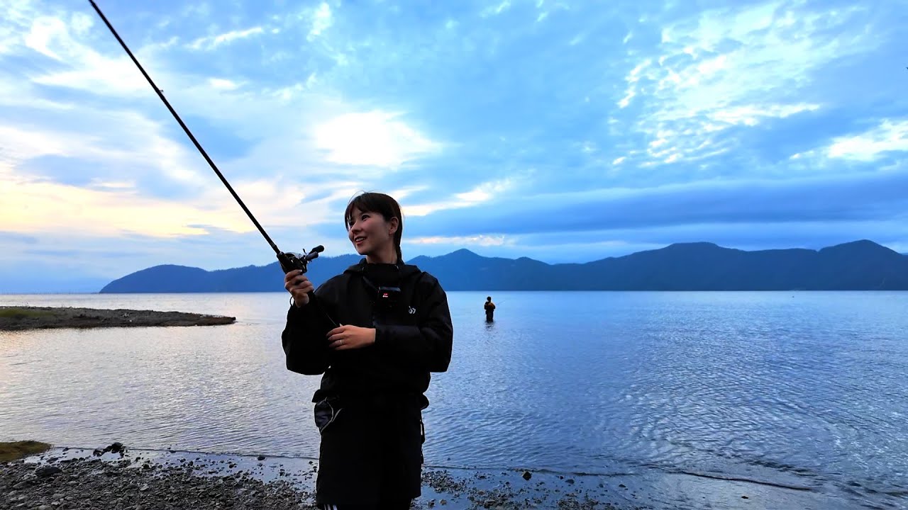 秋の琵琶湖でデカバスに会いに来た！