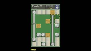 Pushing Machine (Ultimate) Level Puzzle 23 - Perfect Solution