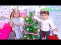 AG Baby Doll Christmas Tree Decoration in Dollhouse!