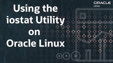 Using the iostat Utility on Oracle Linux