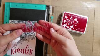 Simple Thank You Card Tutorial