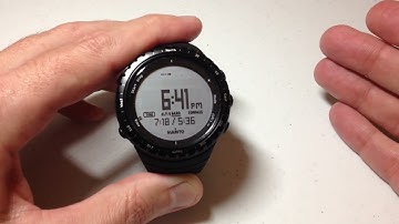 Suunto Core (Classic Black):  Countdown Timer