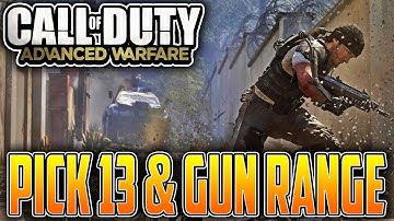 Call of Duty: Advanced Warfare "Pick 13" System, Virtual Gun Range, and More!