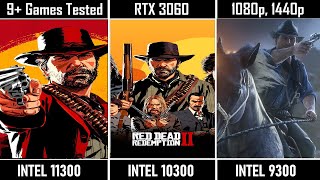 Intel i3 11300 vs 10300 vs 9300 + RTX 3060 Gaming Test
