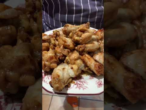 БОМБИЧЕСКИЕ КУРИНЫЕ КРЫЛЫШКИ 😋 #рецепт#рецепты#рецептынакаждыйдень#рецептынасковороде