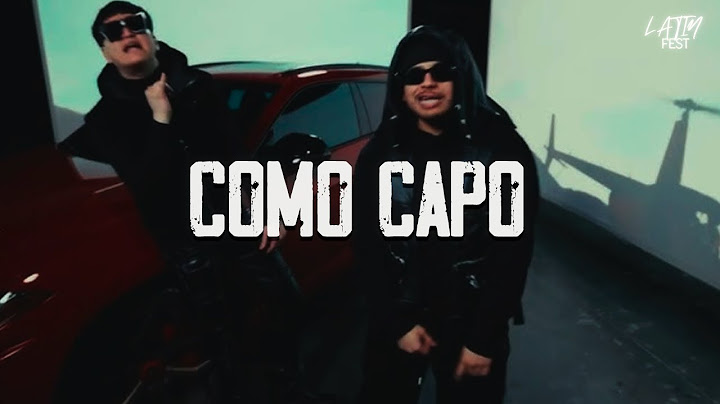 Clave Especial x Fuerza Regida - Como Capo (Letra)