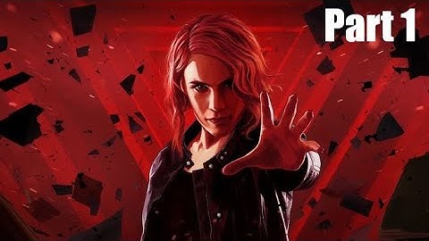 Control Ultimate Edition Walkthrough Gameplay (Part 1) (PS5) (4K 60FPS)